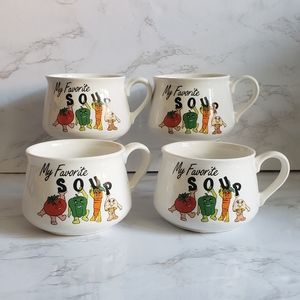 Mugs | Soup Bowls set of 4